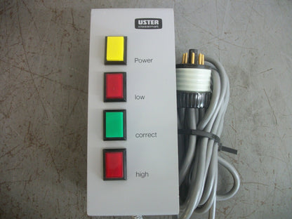 USTER CLASSIMAT POWER/LOW/CORRECT/HIGH CALIBRATED INSTRUMENT CMT-EG