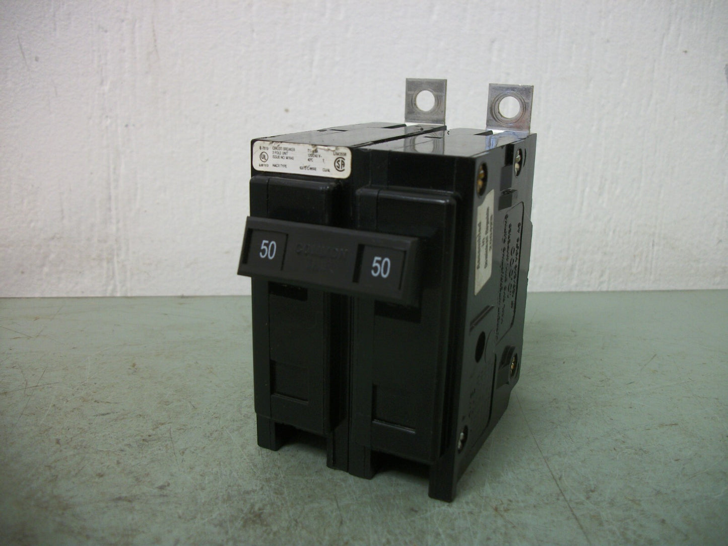 CUTLER-HAMMER BA CIRCUIT BREAKER BAB2050 50AMP 240VOLT 2POLE