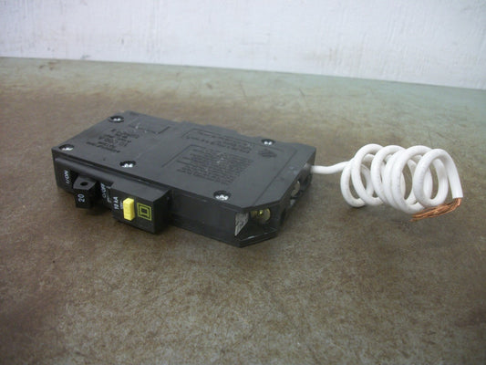 SQUARE D GFCI QOB CIRCUIT BREAKER QOB120GFI 20AMP 120VOLT 1POLE