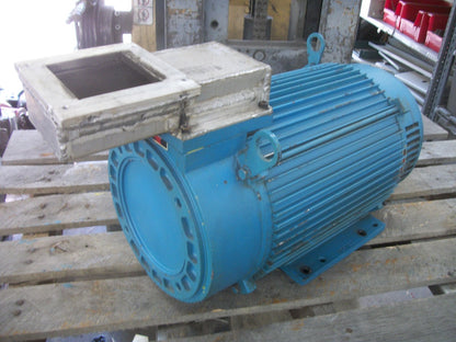 POWERTEC 15HP 213T DPBV BRUSHLESS DC MOTOR A21DSJ1000200000 640VDC 2500RPM