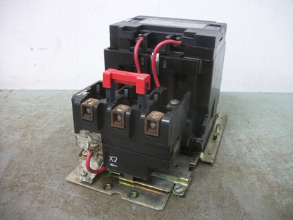 SQUARE D SIZE 2 MOTOR STARTER 8536SDO1 600VCOIL 3PH 600V 25HP NOB