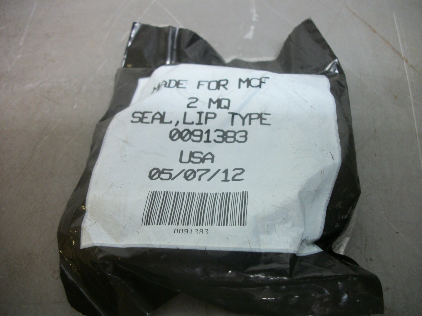 CAT LOT OF 2 LIP TYPE SEALS 0091383 NEW