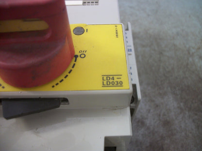 TELEMECANIQUE INTEGRAL 63 CONTACTOR LD4-LD030 63AMP 120VCOIL 3PH 600V 60HP