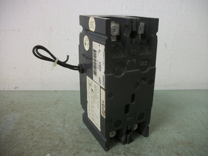 GE TED CIRCUIT BREAKER TED124080 80AMP 480VOLT 2POLE BLACK W/SHUNT