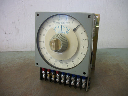 EAGLE SIGNAL MICROFLEX TIMER HA43A6 15AMP 120VCOIL NOB