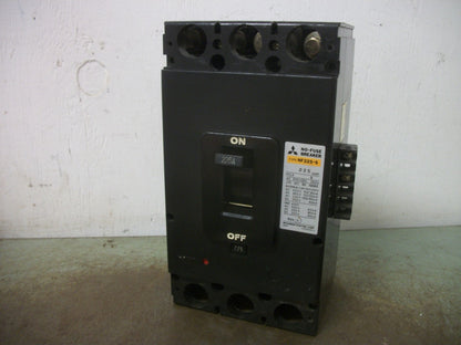 MITSUBISHI NO-FUSE CIRCUIT BREAKER NF225-S 225AMP 600VOLT 3POLE W/SHUNT