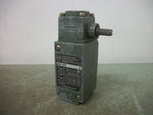 ALLEN-BRADLEY OIL TIGHT LIMIT SWITCH 802T-ATP