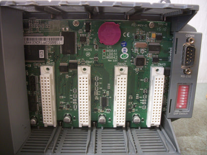 WINPAC LINPAC CPU PLC UNIT LP-8441 W/RACK CHASSIS L8441ENCR