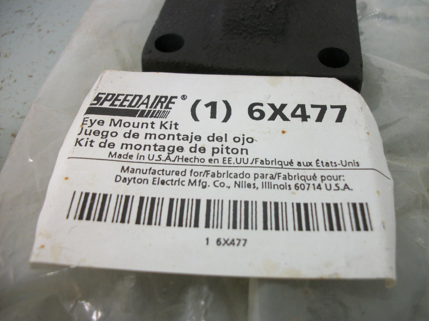 SPEEDAIRE EYE MOUNT KIT 6X477 NEW