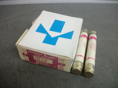 GOULD SHAWMUT BOX OF 2 TRI-ONIC FUSES TRS4/10R 4/10AMP 600VOLT NIB