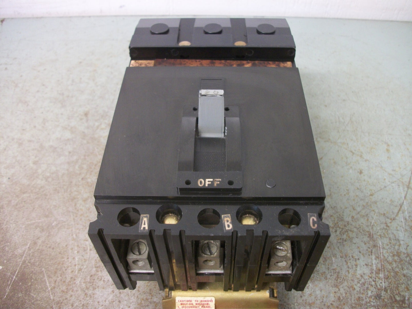 SQUARE D I-LINE FHB CIRCUIT BREAKER FHB36020 20AMP 600VOLT 3POLE BLACK