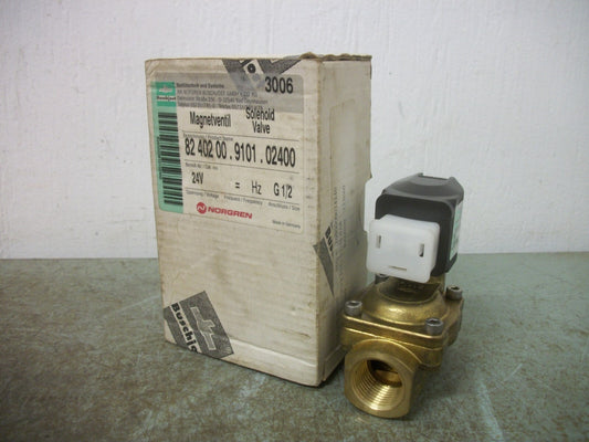 BUSCHJOST SOLENOID VALVE 8240200.9101 24VCOIL NIB
