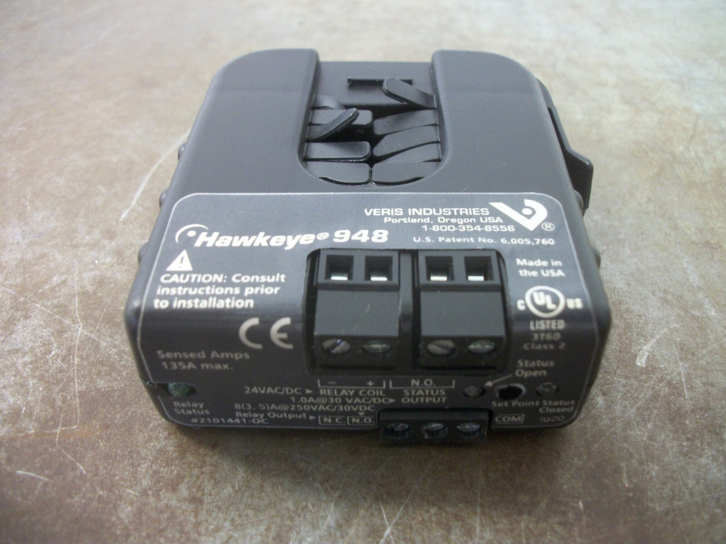 VERIS HAWKEYE 948 CURRENT SENSOR 135AMP