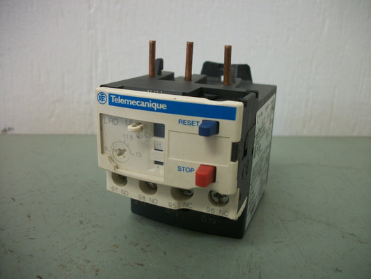 TELEMECANIQUE THERMAL OVERLOAD RELAY LRD16 9-13AMP