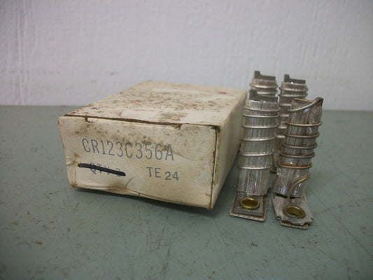 GE BOX OF 4 OVERLOAD RELAY THERMAL HEATERS CR123C356A NIB