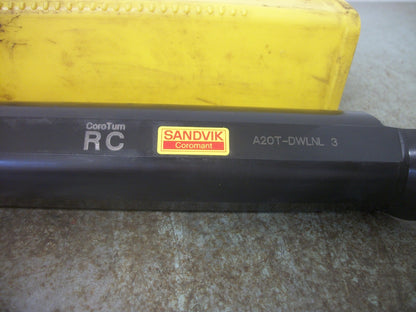SANDVIK COROMANT COROTURN RC INTERNAL BORING BAR A20T-DWLNL 3 NEW