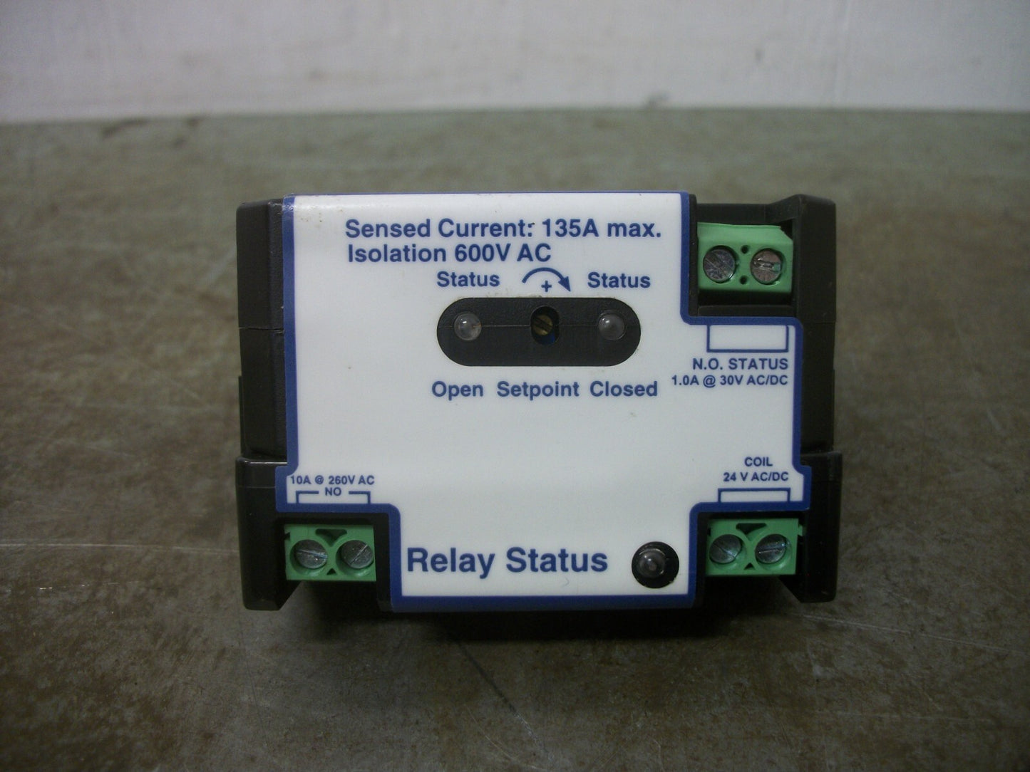 SETRA DIGITAL CURRENT SWITCH CSCGA2125R1 135AMP 600VOLT