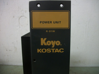 KOYO KOSTAC PLC POWER UNIT MODULE R-01W