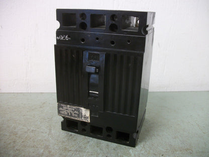 GE TED CIRCUIT BREAKER TED134070 70AMP 480VOLT 3POLE BLACK