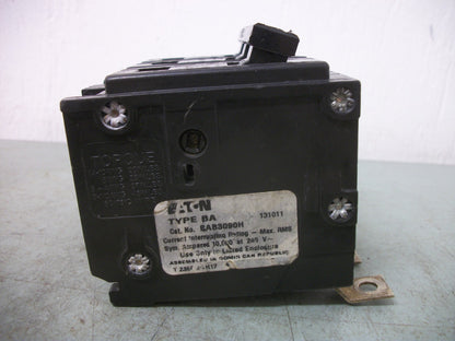 CUTLER-HAMMER BA CIRCUIT BREAKER BAB3090H 90AMP 240VOLT 3POLE