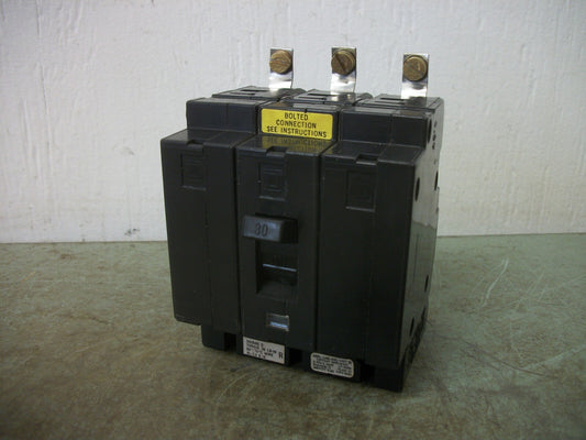 SQUARE D EHB CIRCUIT BREAKER EHB34030 30AMP 480VOLT 3POLE