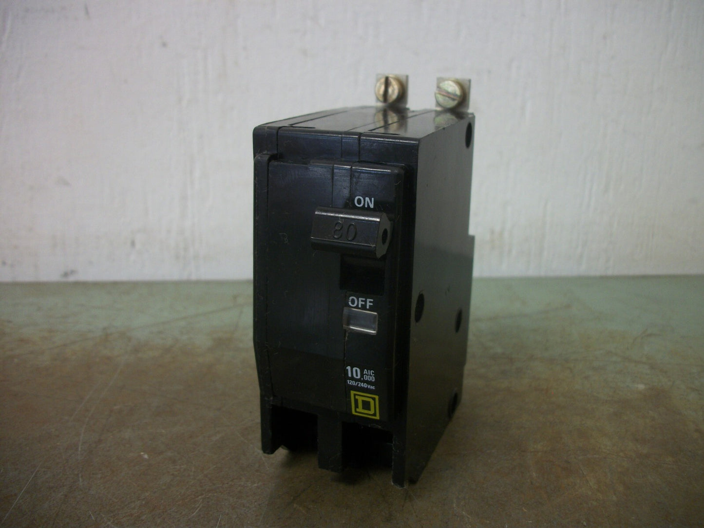 SQUARE D QOB CIRCUIT BREAKER QOB280H 80AMP 240VOLT 2POLE