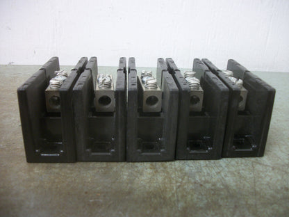 MARATHON LOT OF 5 TERMINAL BLOCKS 1421552 115AMP 600VOLT 1POLE