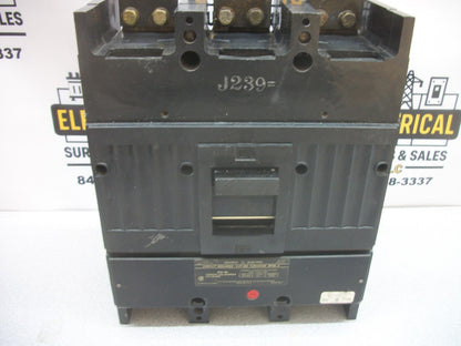 GE TJD CIRCUIT BREAKER TJD432300 300AMP 240VOLT 3POLE W/HARDWARE