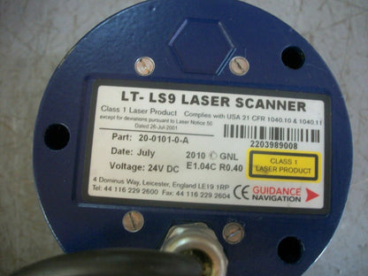 GUIDANCE NAVIGATION LT-LS9 ROTATING LASER SCANNER 20-0101-0-A