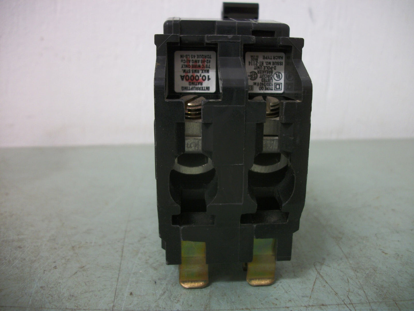 SQUARE D QO CIRCUIT BREAKER QO250 50AMP 240VOLT 2POLE NOB