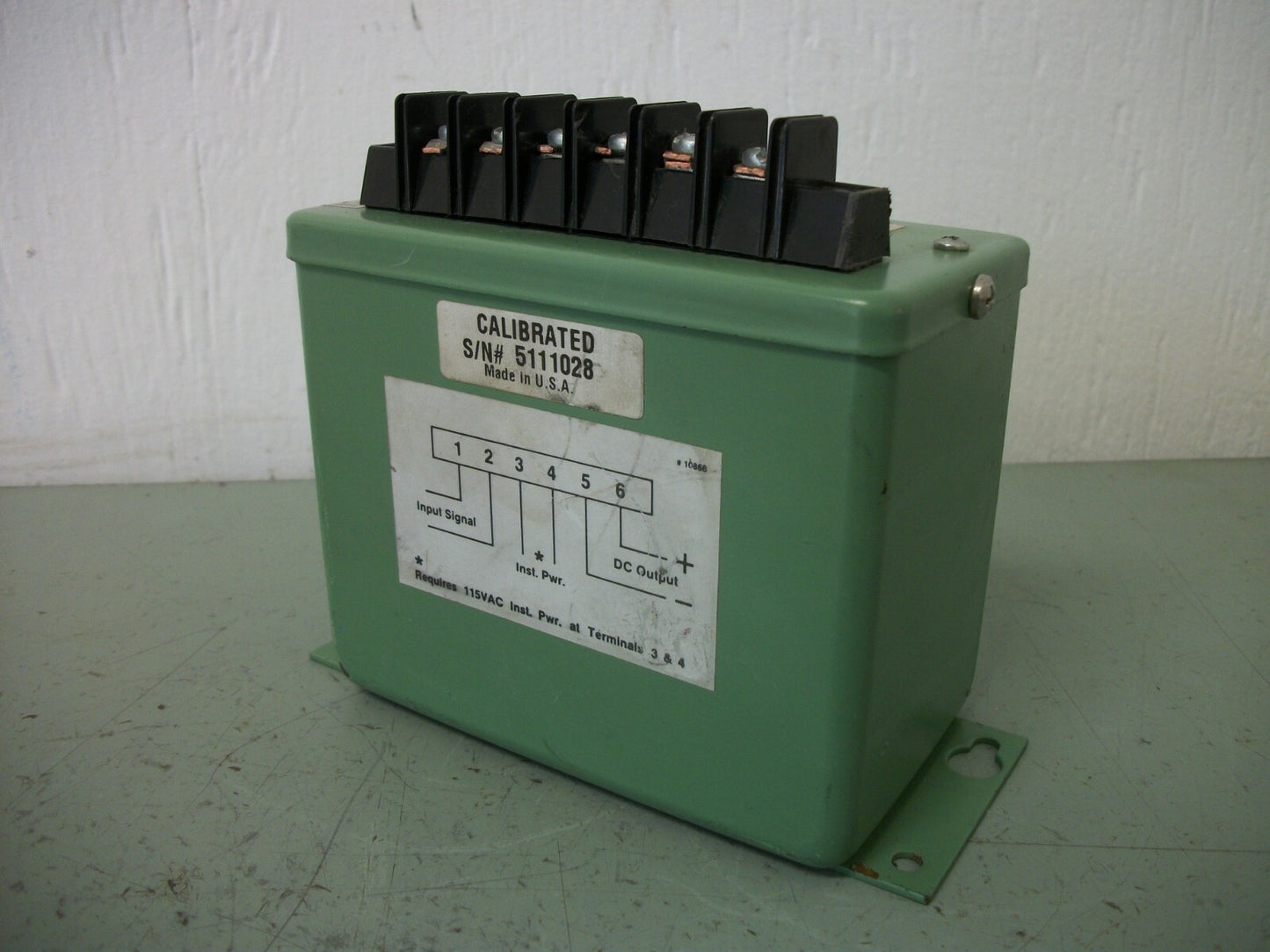 OHIO SEMITRONICS TRANSDUCER VT7-015B 0-50mV 0-1mA