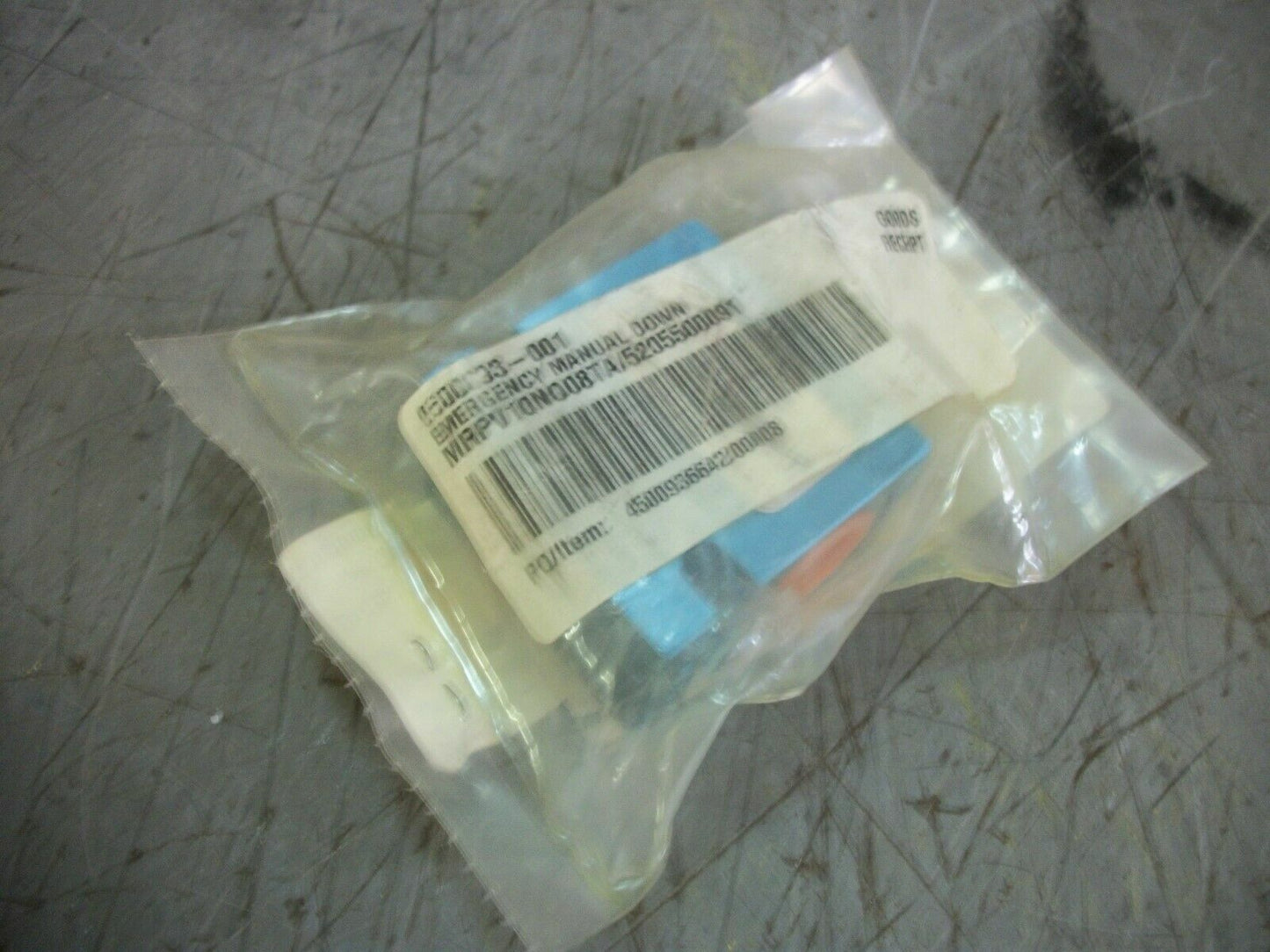 BUCHER EMERGENCY MANUAL DOWN VALVE MRPV10NO08TA NEW