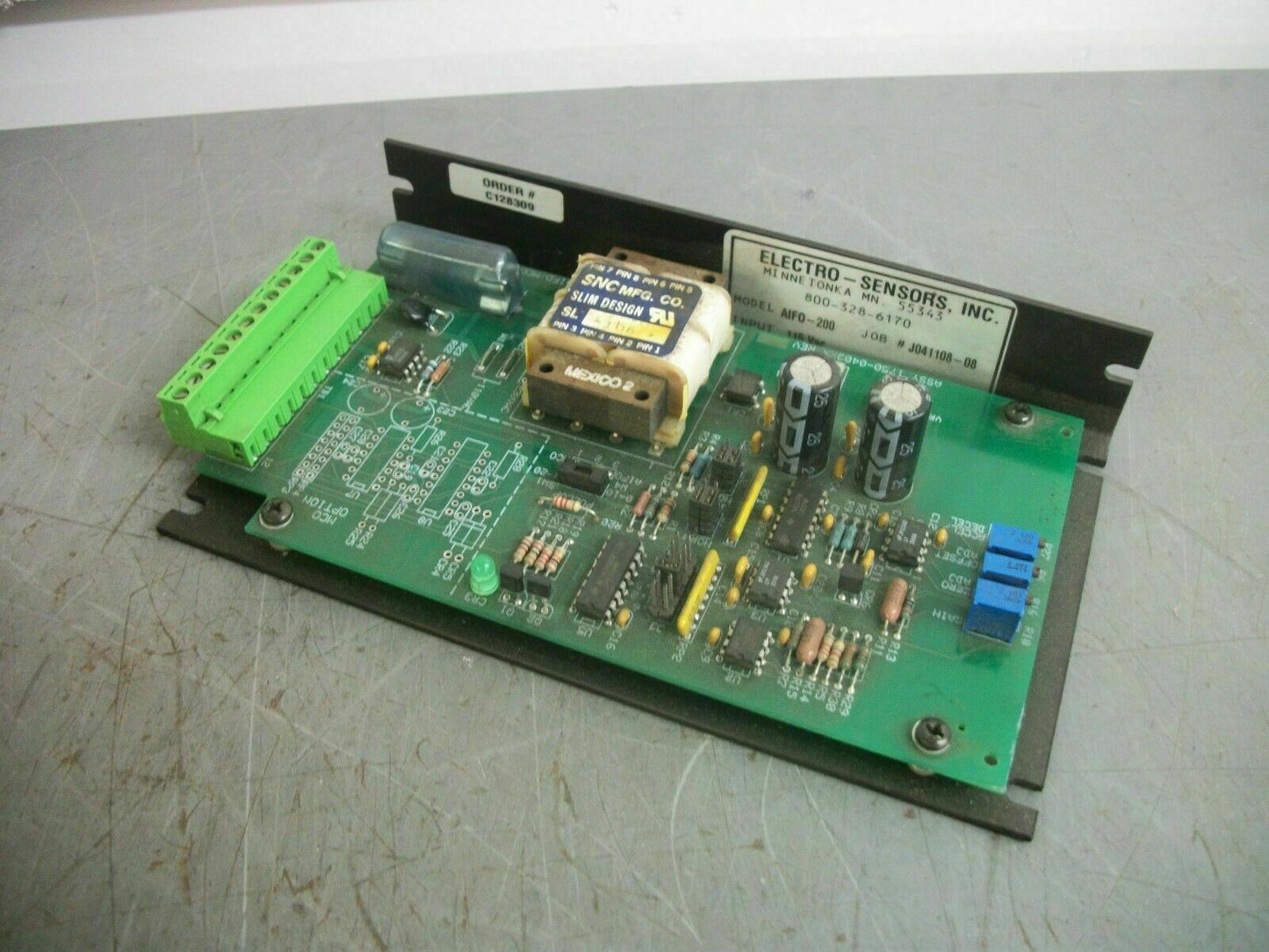 ELECTRO-SENSORS ANALOG TO FREQUENCY MODULE CONTROL BOARD AIFO-200 AIF0-200