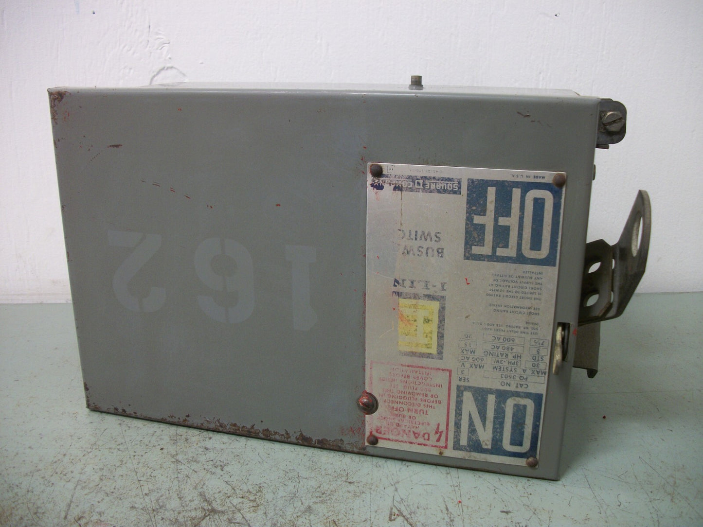 SQUARE D I-LINE FUSIBLE BUS PLUG PQ3603 30AMP 600VOLT 3PH 3W