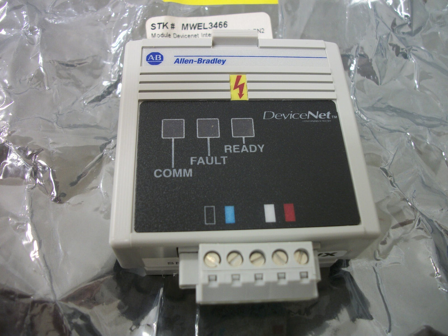ALLEN-BRADLEY DEVICENET INTERFACE MODULE FOR SERIES A,B,C 160 160-DN2 NOB