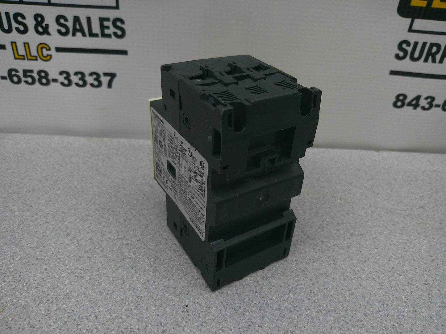 TELEMECANIQUE MOTOR CIRCUIT BREAKER GV2ME14 6-10AMP