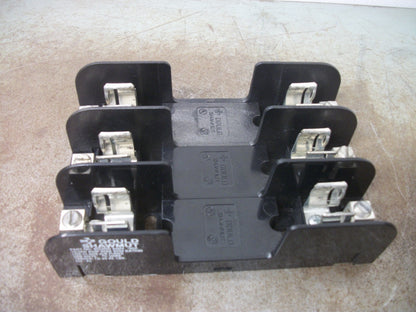 GOULD SHAWMUT CLASS H/K FUSEHOLDER 60305 30AMP 600VOLT 3POLE