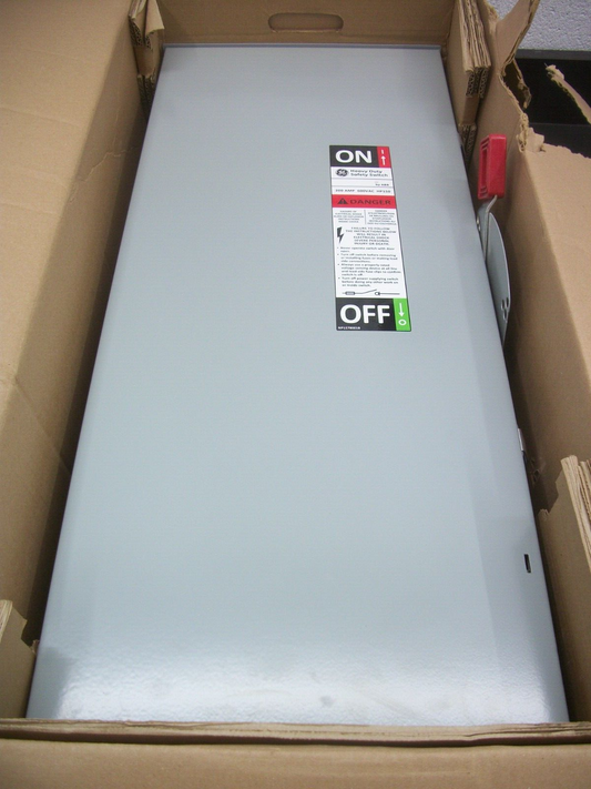 GE DISCONNECT TYPE 3R TH4364R 200AMP 600VOLT 3POLE FUSIBLE NIB