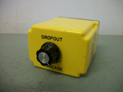 POTTER & BRUMFIELD ADJUSTABLE DC VOLTAGE SENSOR RELAY CSL-38-31010 24VDC