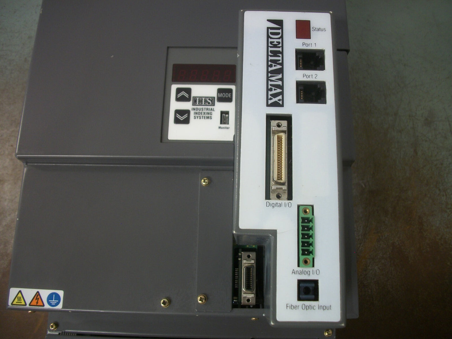INDUSTRIAL INDEXING SYSTEMS DELTA SERVO DRIVE DMAX-115/RA-M1 200VAC 53AMP 3PH