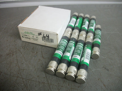 LITTELFUSE BOX OF 9 POWR-GARD FUSES LLSRK7 7AMP 600VOLT NIB