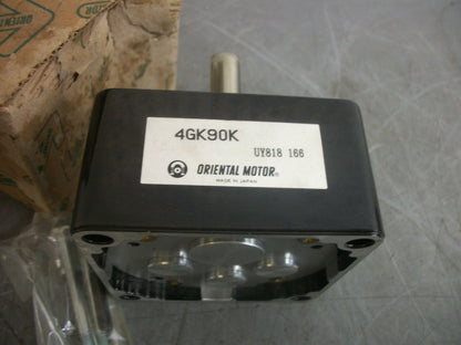 ORIENTAL MOTOR GEAR HEAD 4GK90K NIB