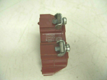 CUTLER-HAMMER TYPE M RELAY COIL 9-1989-1 120VCOIL
