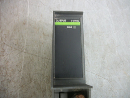 GIDDINGS & LEWIS PIC900 PROGRAMMABLE COMPUTER OUTPUT MODULE 502-03518-22R1