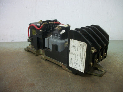 SQUARE D 20AMP 4POLE LIGHTING CONTACTOR 8903LX040 120VCOIL