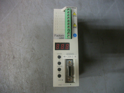 MITSUBISHI 200W AC SERVO DRIVE MR-C20A-L-UE 170VOLT 1.5AMP