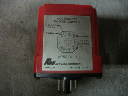 RED LION POWER SUPPLY MODULE APS01000 115VAC 12VDC