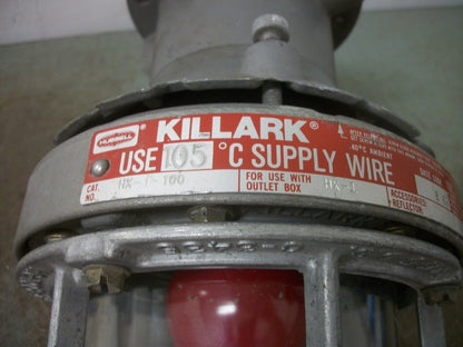 HUBBELL KILLARK HAZARDOUS LOCATION INCANDESCENT LIGHT FIXTURE HX-1-100 100W 250V