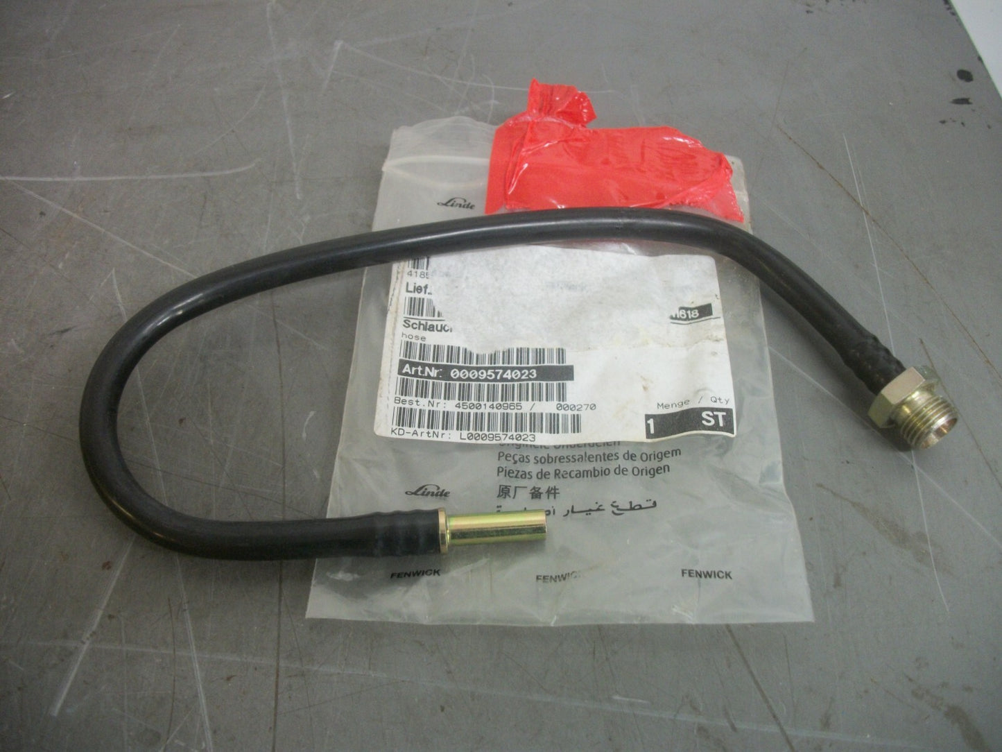 LINDE HOSE 0009574023 NEW