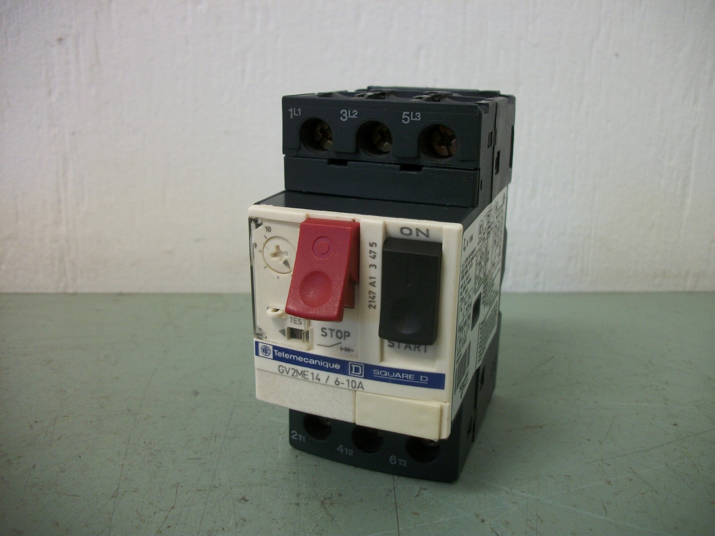 TELEMECANIQUE MOTOR CIRCUIT BREAKER GV2ME14 6-10AMP